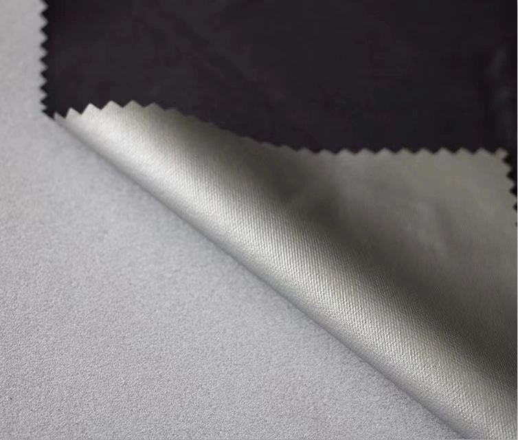 Milk Silk Knitted Fabric Composite Silver Film Sports Sweat Sweat Sweat Waterproof Clothing Yoga Sportswear Fabrics Composite Fabrics